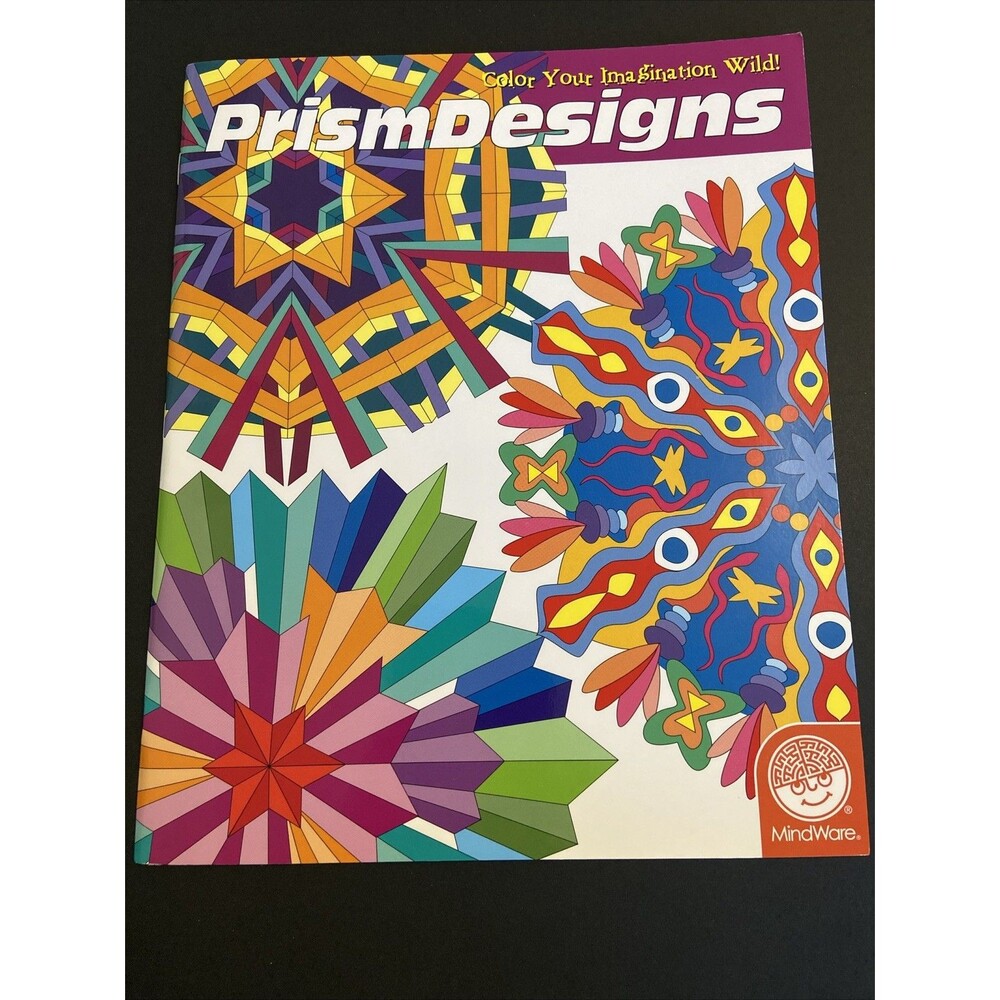 Adult and Children Coloring Book PRISM DESIGNS USA MindWare Imagination